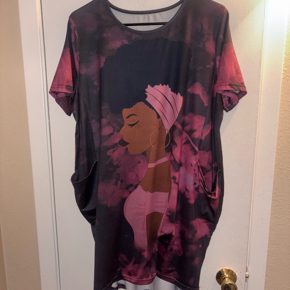 Women's Tie-Dye Graphic dress